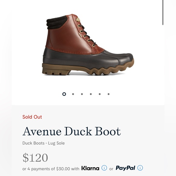 Sperry | Shoes | Sperry Avenue Duck Boot Brown And Black Sz  display picture 2